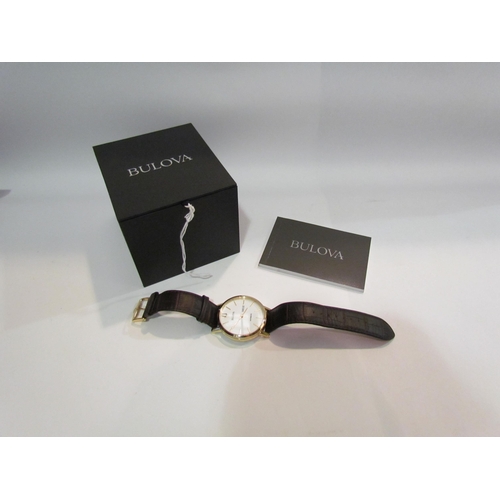 4409 - A Bulova gents automatic wristwatch, boxed     (R) £40