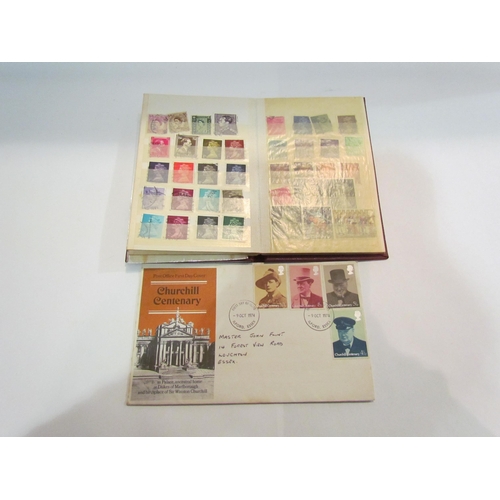 4422 - A small album of World stamps including Spain, USA, Germany