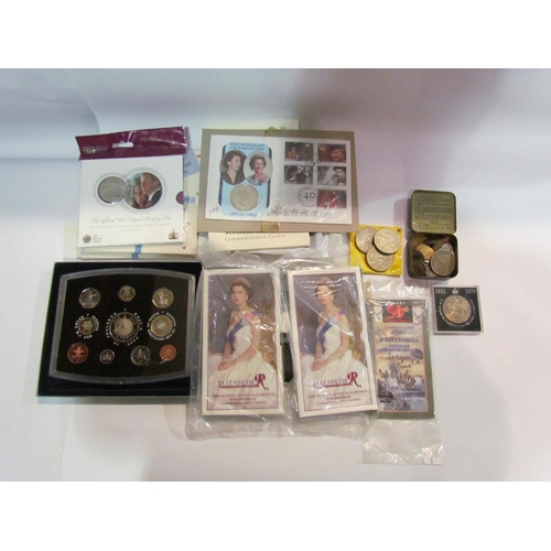 4501 - A quantity of assorted coinage including Royal Mint Prince of Wales Sixtieth Birthday, Anniversary o... 