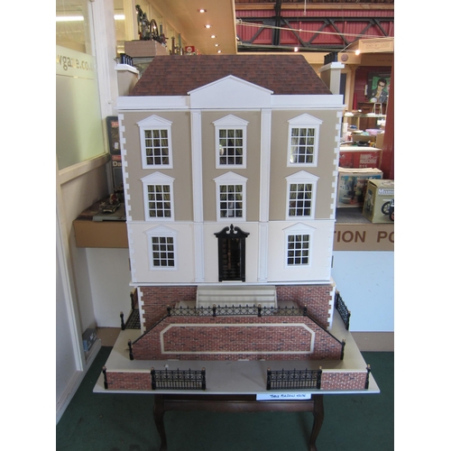 1089 - 'Montgomery Hall'- A large kit built dolls house by The Dolls House Emporium in the form of a three ... 