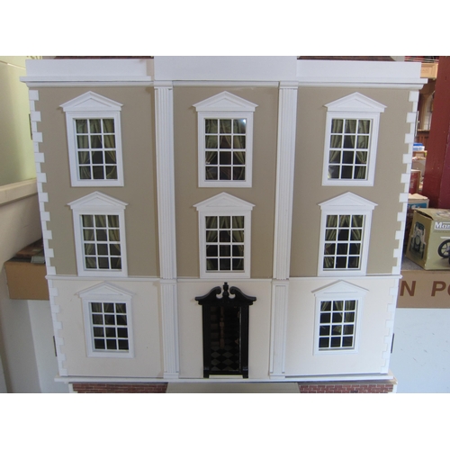 1089 - 'Montgomery Hall'- A large kit built dolls house by The Dolls House Emporium in the form of a three ... 