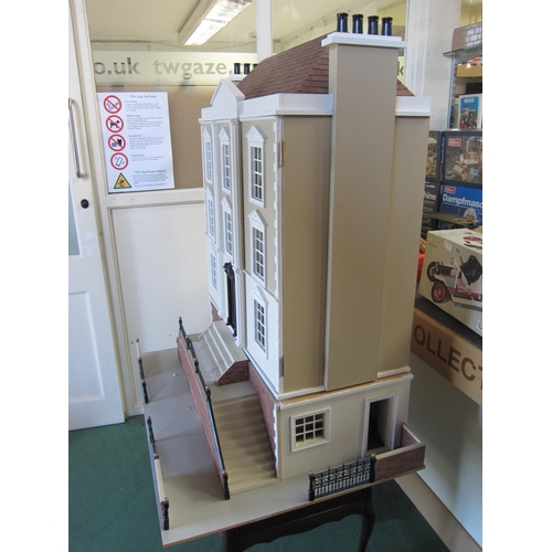 1089 - 'Montgomery Hall'- A large kit built dolls house by The Dolls House Emporium in the form of a three ... 