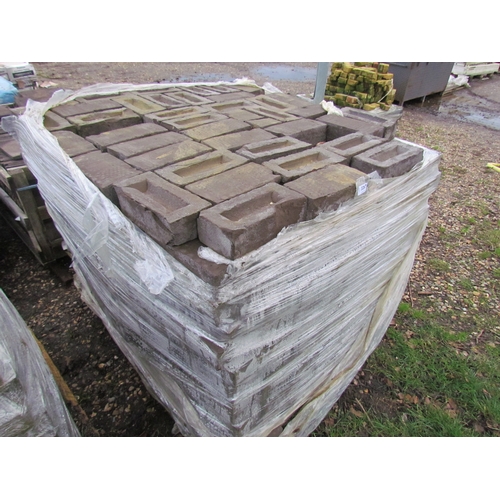 3267 - A pallet of soft black bricks