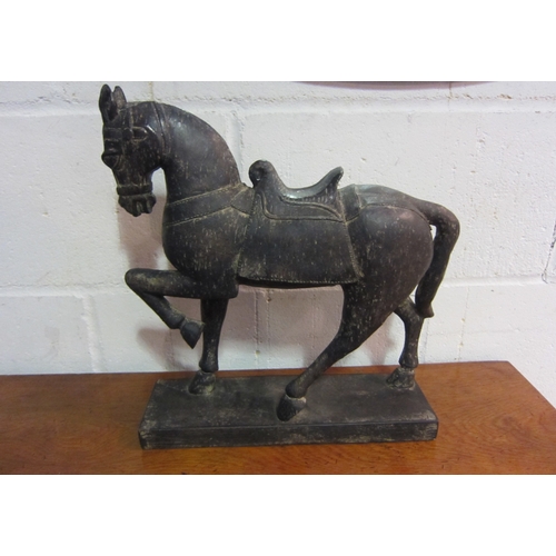 1032 - A tang style horse figure, 36cm tall