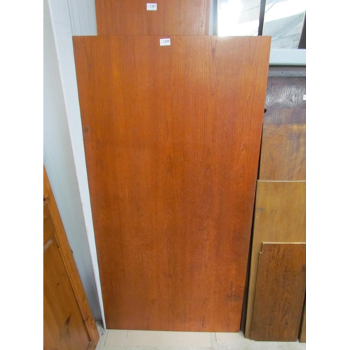 2288 - A 1970's teak table top 76 x 150cm