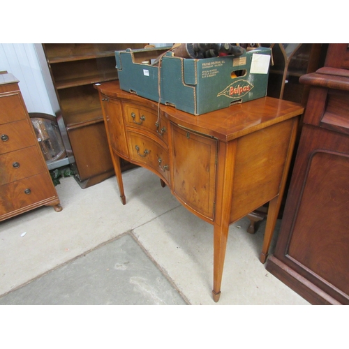 2106 - A Bevan Funnel yew wood sideboard