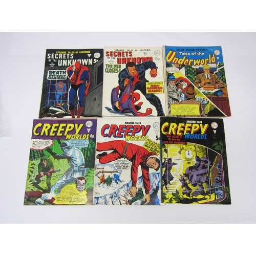 5009 - A collection of Alan Class comics to include 'Secrets Of The Unknown' #'s 123, 124 (1971), 'Uncanny ... 