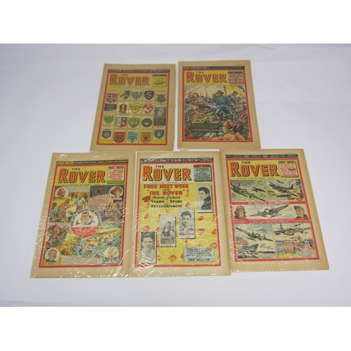 5023 - 'The Rover' comic #'s 1727, 1729, 1731-1736, 1738-1743 (1958) (14)     (E) £10-20