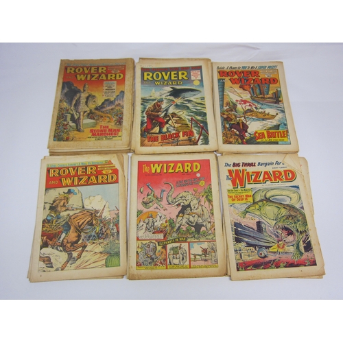 5025 - A collection of 'The Wizard' and 'River and Wizard' comics c.1962-1964 (approx. 50)         (E) £15-... 