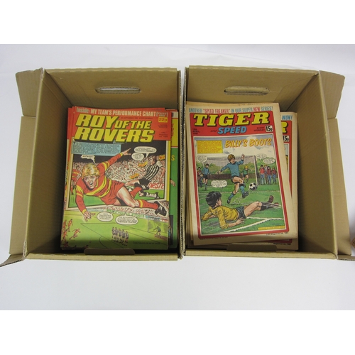 5029 - A collection of 'Tiger', 'Tiger & Scorcher' and 'Roy Of The Rovers' comics c.1975-1990 (approx. 250)... 