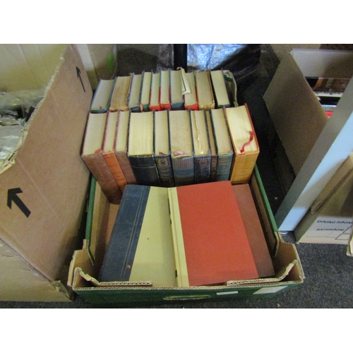 1433 - Two boxes of various books including World War, poetry etc.