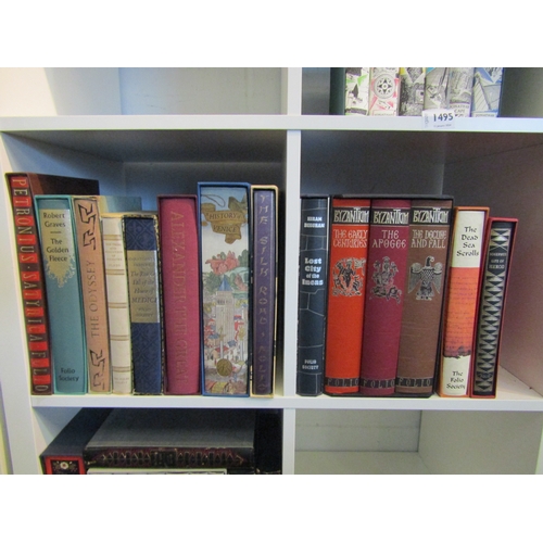 1498 - Folio Society, 14 volumes ancient history, classics, ancient Greece etc, including Robert Graves 'Th... 