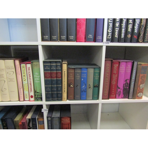 1501 - Folio Society, 24 volumes literature incl. Oscar Wilde, Henry James, Barbara Pym, John Buchan 'Adven... 