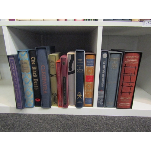 1502 - Folio Society: 'History of Western Philosophy', 'Etiquette', 'Ill Met by Moonlight', 'Rob Roy', 'Adm... 