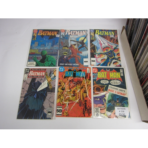 5047 - A collection of DC Batman and related comics including 'Batman' #'s 188, 282, 318, 334, 336, 383, 43... 