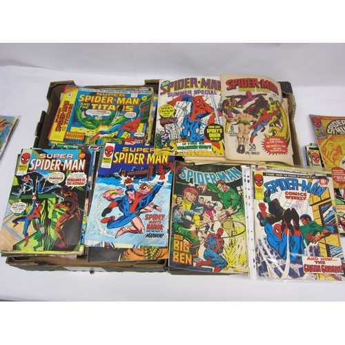 5058 - Marvel Comics Group UK 'Spider-Man Comics Weekly' #'s 53, 58, 67, 68, 70, 72, 76, 85-87, 89, 96-99, ... 