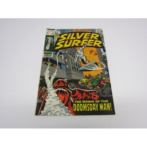 5062 - Silver Age- Marvel Comics Group 'Silver Surfer' #'s 2, 3, 11, 13 (1968-1970) featuring first appeara... 