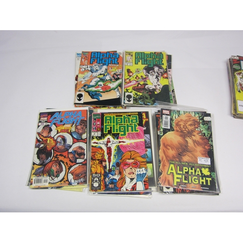 5071 - A collection of Marvel 'Alpha Flight' and 'ROM Spaceknight' comics (approx. 60)           (E) £10-20