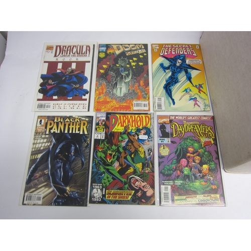 5079 - A collection of assorted modern Marvel comics including 'Eternals', 'Doom 2099', 'Ren & Stimpy', 'Ki... 