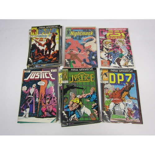 5094 - A collection of Marvel New Universe comics, including 'PSI Force', 'Nightmask', 'Justice', 'DP7', 'S... 