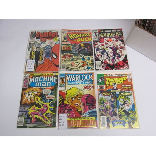 5098 - A collection of assorted Marvel Comics circa 1970's-1990's, including 'Howard The Duck', 'The Invade... 