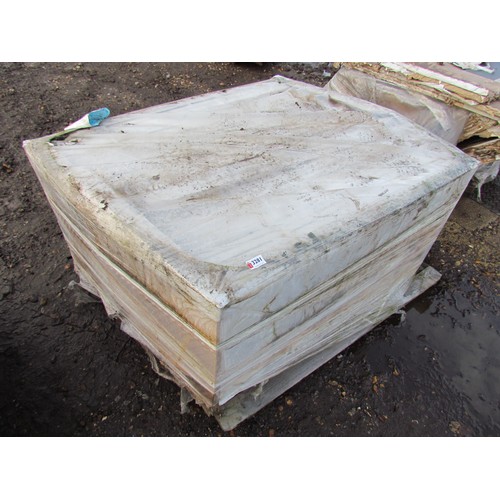 3182 - A pallet of unused graphite slabs 500mm x 1000mm x 20mm