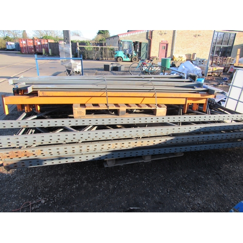 3198 - A quantity of pallet racking