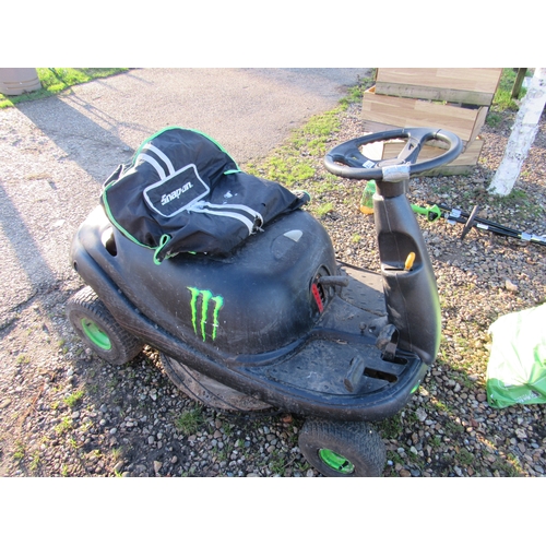 3222 - A Kawasaki ride on lawn mower (key in office)