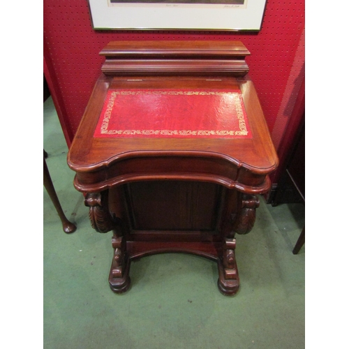 4080 - A Victorian style Davenport, 84cm tall x 53cm wide x 57cm deep   (R) £35