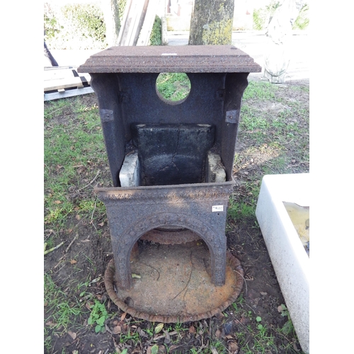 7050 - A cast iron stove a/f