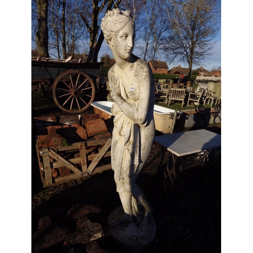 7207 - A composition statue of Pandora, 69