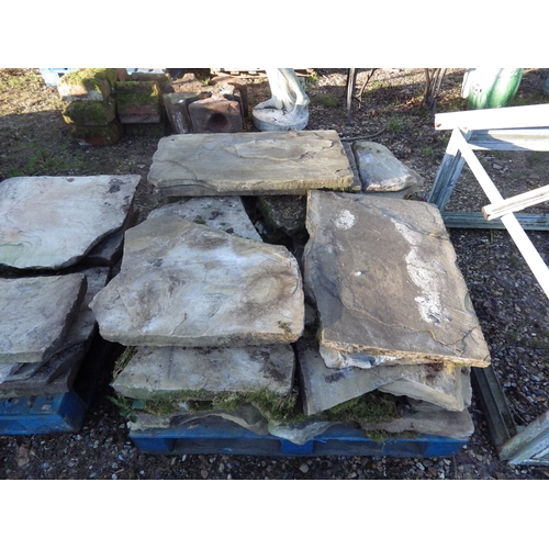 7212 - A pallet of York stone  (E)  £40-60