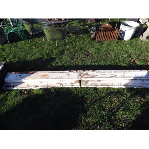 7229 - Six oak window sills  (E)  £30-50