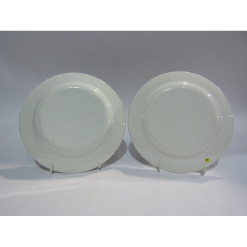 4087 - A pair of early 19th Century Wedgwood creamware plates