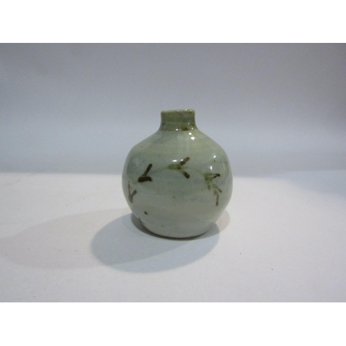 4276 - A Leach Pottery stoneware vase, impressed St. Ives mark and England mark only