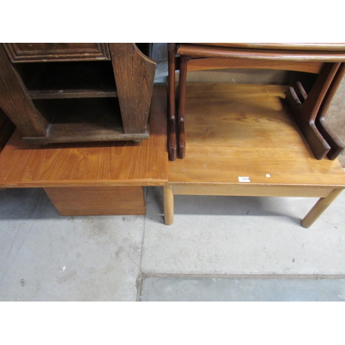 2318 - An Ercol light elm coffee table, square form, 69cm x 69cm sq