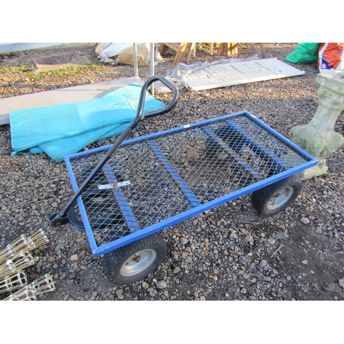 3270 - Four wheel garden trolley