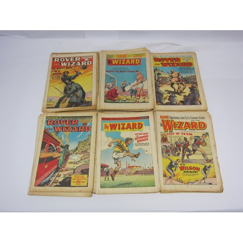 1169 - A collection of 'The Wizard' and 'Rover and Wizard' comics c.1962-1964 (approx. 50)