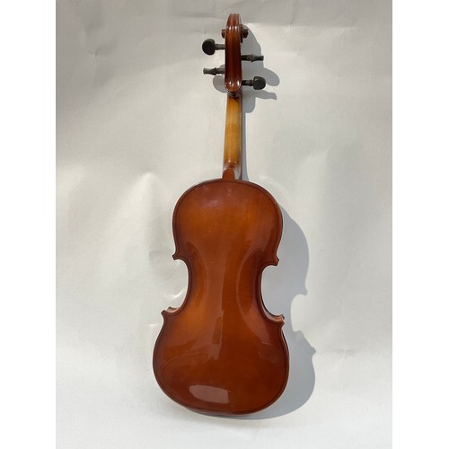 9049 - A Palatino violin, made in China, 59.5cm total length, cased