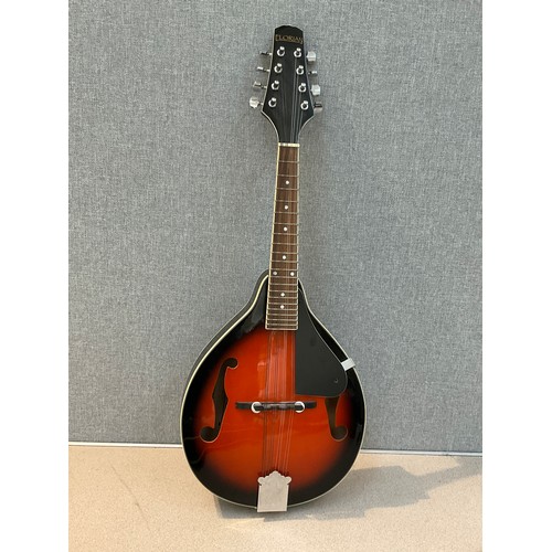 9081 - A Florian mandolin of teardrop form, model M205, sunburst body