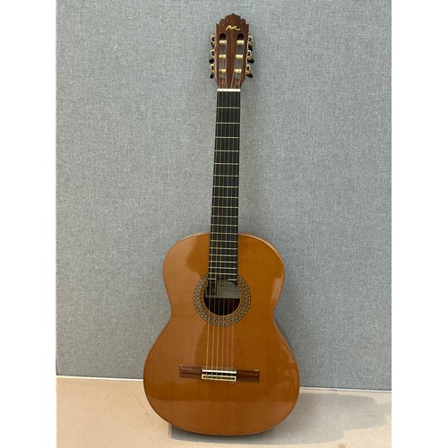 9069 - A Manuel Rodriguez e Hijos of Madrid, Spain classical guitar no. 3316, maple with magnetic knee rest... 