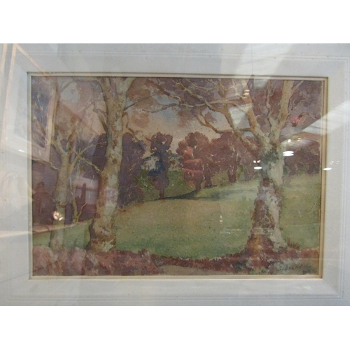 1075 - HENRY P. STEVENS (local artist): Two framed and glazed watercolours 