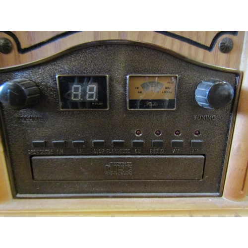 1156 - A Prolectrix record player with radio and CD player