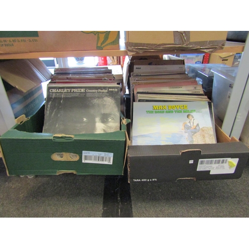 1188 - Three boxes of assorted LP's