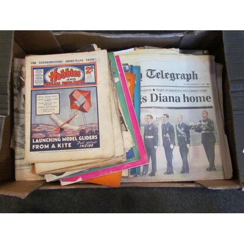 1241 - A box of ephemera, Daily Telegraph 