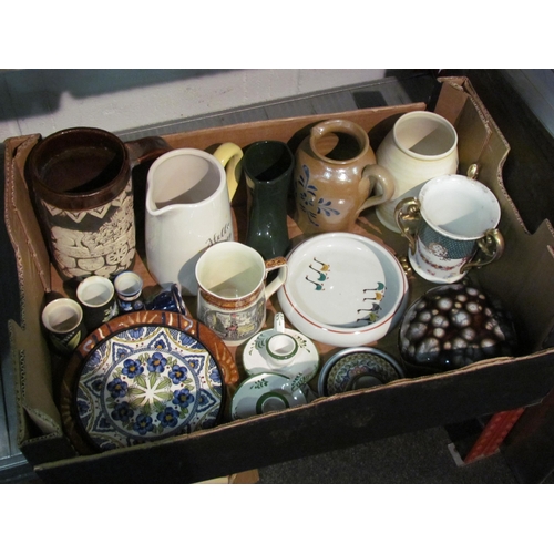 1257 - Various ceramic jugs, mugs, bowls and plates including Adams     (E) £3-5