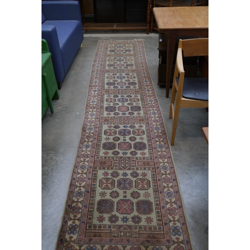 2304 - A runner rug 78 x 360cm