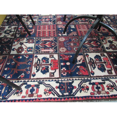 2252 - A mid 20th Century hand woven Kurdish rug 5' x 8'      (R) £100