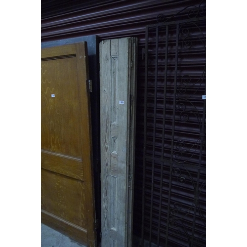 2051 - A pair of 19th Century pine two fold window shutters 176 x 53cm