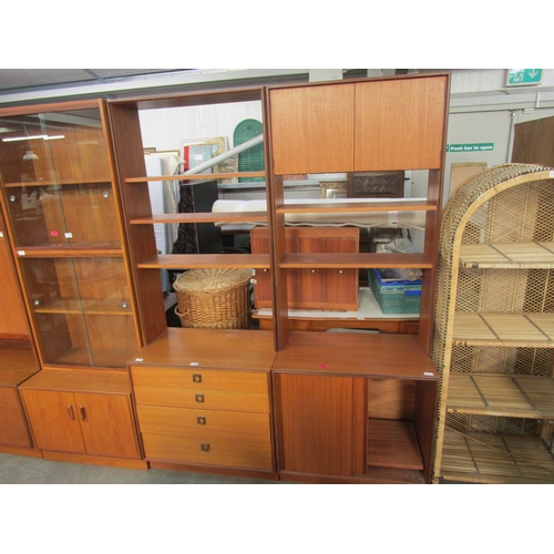 2249 - A pair of G-Plan teak wall units